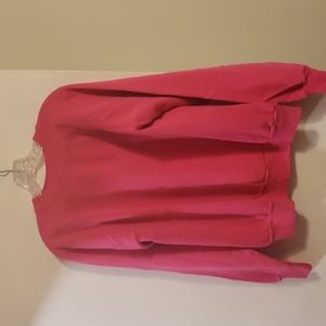 Hanes sweatshirt pink. X-Large